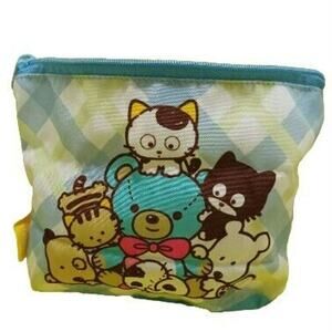 Tama And Friends Zipper Cosmetics Pouch